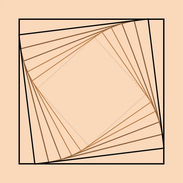 Clipart Géométrie Sacrée Illustration Structure Géométrique Procreate Art Contemporain Ligne — Image vectorielle