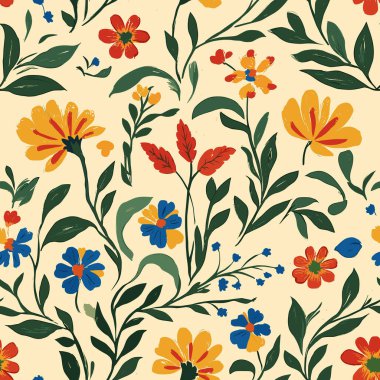 Antique Vintage Mediterranean Arabesque Ornaments, Print Design Vector Seamless Pattern 11. Inspired by Floral Chinoiseries, Toile de Jouy art Victorian Baroque Art. Perfect for fabric, wallpaper, stationery, other creative projects. Vector Graphic