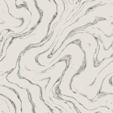 Kömür grisinde organik sıvı çizgileri olan kusursuz mermer girdap vektör deseni. Tamamen düzenlenebilir, dikişsiz bir desen. Açık arkaplan üzerinde damarlı kömür grisi çizgileri olan mermer bir girdap dizaynı var. Organik akış ve doğal