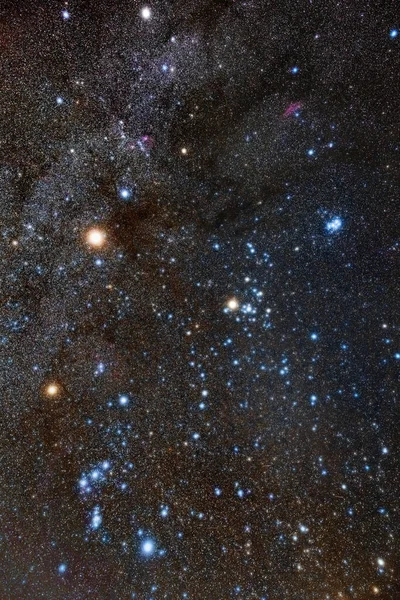 Láctea Estrelas Constelações Céu Noite — Fotografia de Stock