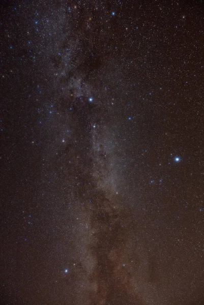 Melkwegsterren Sterrenbeelden Aan Avondhemel — Stockfoto