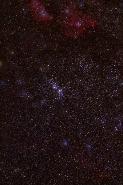 Samanyolu Yıldızları Takımyıldızları Akşam Gökyüzünde — Stok fotoğraf
