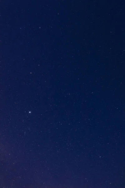 Молочний Шлях Вечірньому Небі — стокове фото