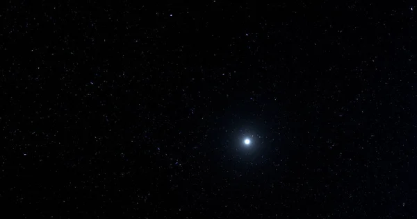 Sistema Estelar Alienígena Distante Con Fondo Estrellado Oscuro —  Fotos de Stock
