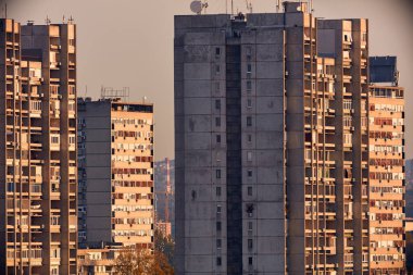 View of Belgrade, capital of Serbia. clipart