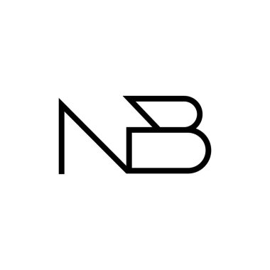 Minimum Harfler NB Logo Tasarımı