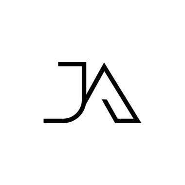 Asgari Harfler JA Logo Tasarımı