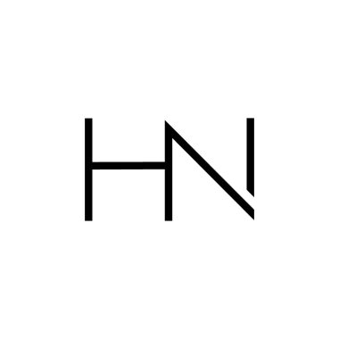 En Küçük Harfler HN Logo Tasarımı