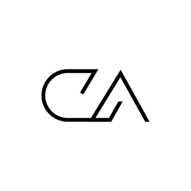 En Küçük Harfler CA Logo Tasarımı
