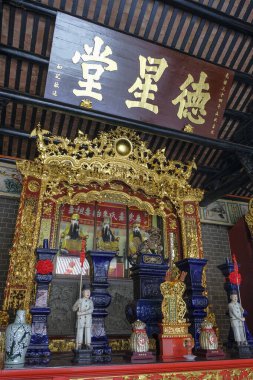 Kuala Lumpur, Malezya - Ekim 2022: Chan She Shu Yuen Tapınağı, 29 Ekim 2022 tarihinde Malezya 'nın başkenti Kuala Lumpur' da kurulmuştur.