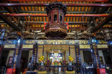 Malacca, Malezya - Kasım 2022: 25 Kasım 2022 Malacca, Malezya 'da Cheng Hoon Teng Tapınağı.