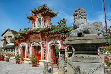 Hoi An, Vietnam - 27 Aralık 2022 Phuc Kien Toplantı Salonu Hoi An, Vietnam.