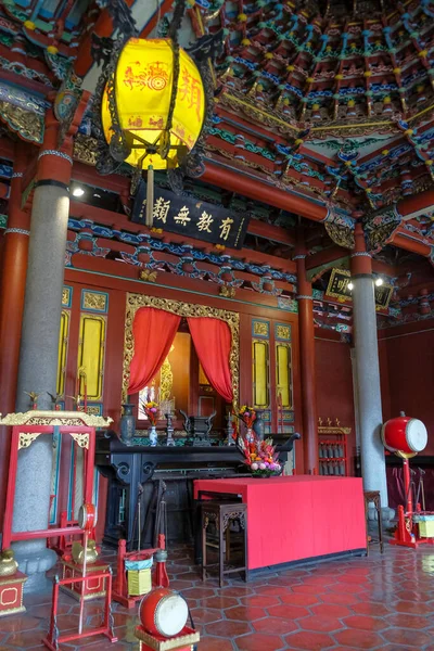 Taipéi Taiwán Enero 2023 Templo Taipéi Confucio Templo Confuciano Distrito — Foto de Stock