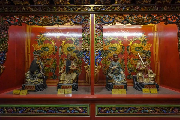 Lukang Tajwan Lutego 2023 Świątynia Lukang Tianhou Znana Również Jako — Zdjęcie stockowe