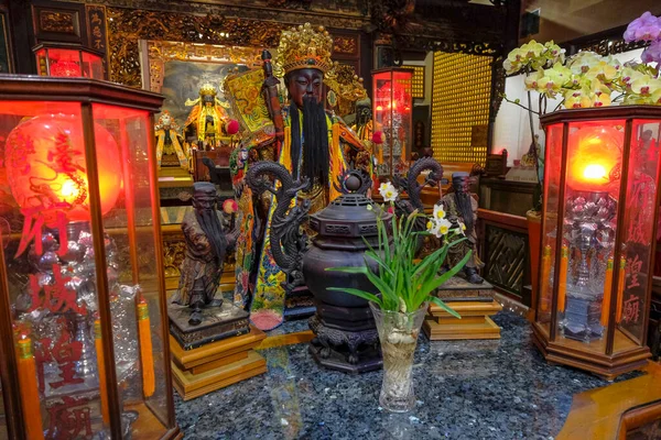 Tainan Ταϊβάν Φεβρουαρίου 2023 Taiwan City God Temple Στο Tainan — Φωτογραφία Αρχείου