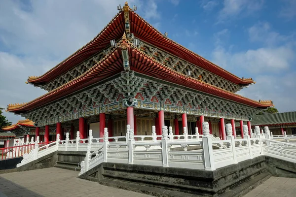 Kaohsiung Тайвань Лютого 2023 Храм Kaohsiung Confucius Розташований Поблизу Лотос — стокове фото