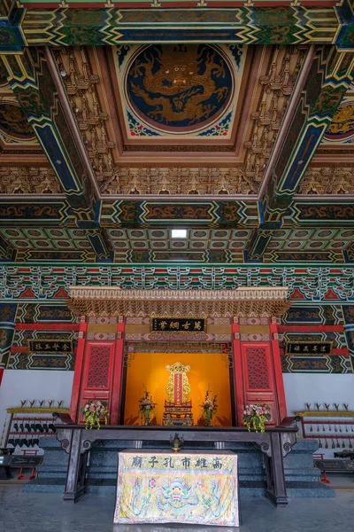 Kaohsiung Taiwan Februar 2023 Der Konfuzius Tempel Von Kaohsiung Liegt — Stockfoto