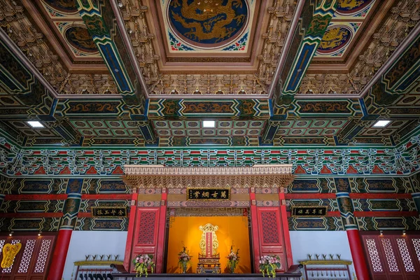 Kaohsiung Taiwan Februari 2023 Kaohsiung Konfuciustemplet Ligger Nära Lotusdammen Kaohsiung — Stockfoto