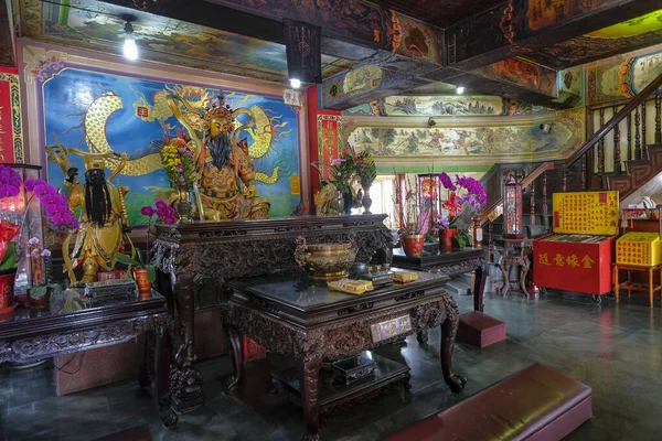 Kaohsiung Taiwan Februari 2023 Zuoying Yuandi Tempel Lotus Vijver Kaohsiung — Stockfoto