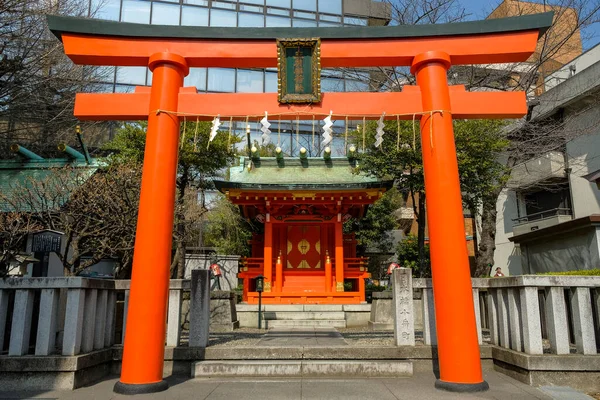 Tóquio Japão Março 2023 Detalhe Santuário Kanda Myojin Chiyoda Tóquio — Fotografia de Stock
