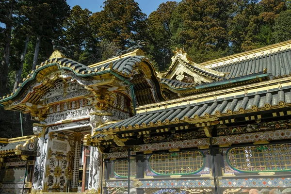 stock image Nikko, Japan - March 11, 2023: Nikko Toshogu, the shinto shrine a UNESCO World Heritage Site located in Nikko, Japan.