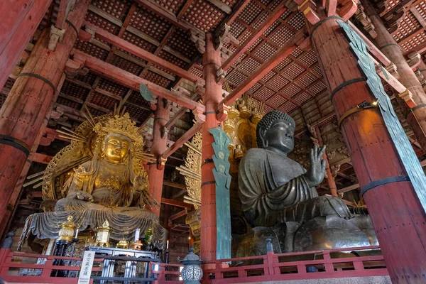 奈良寺 2023年3月22日 日本奈良寺 Todaiji Temple 是日本奈良的一座佛教寺庙 — 图库照片
