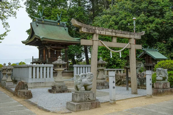 Kurashiki Japón Abril 2023 Santuario Achi Santuario Sintoísta Ubicado Kurashiki —  Fotos de Stock