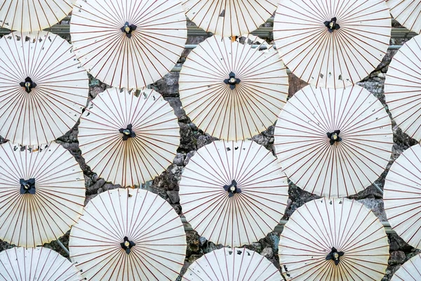日本Kochi公园的日本纸伞 — 图库照片