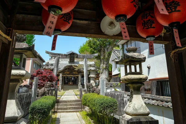 Uchiko Ιαπωνία Απριλίου 2023 Σιντοϊστικό Ιερό Που Βρίσκεται Στο Uchiko — Φωτογραφία Αρχείου