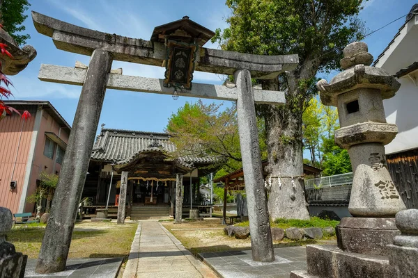 Uchiko Japon Avril 2023 Sanctuaire Shintoïste Situé Uchiko Préfecture Ehime — Photo