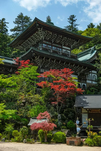 Hatsukaichi Giappone Aprile 2023 Tempio Daisho Tempio Buddista Situato Sull — Foto Stock