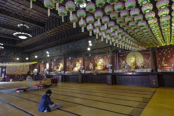 Busan Zuid Korea Mei 2023 Daegaksa Tempel Een Kleine Boeddhistische — Stockfoto