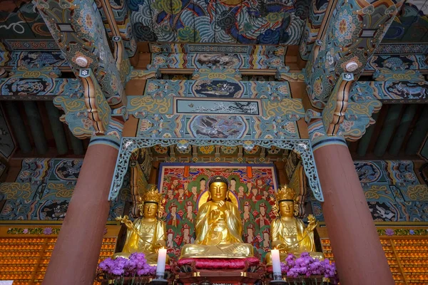 Busan Sydkorea Maj 2023 Beomeosa Temple Ett Buddistiskt Tempel Byggt — Stockfoto