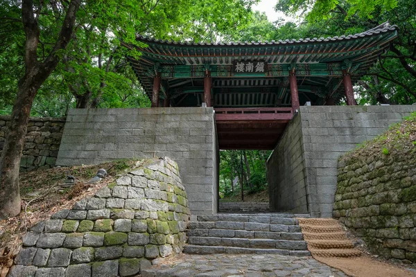Gongju Νότια Κορέα Ιουνίου 2023 Gongsanseong Φρούριο Είναι Ένα Κάστρο — Φωτογραφία Αρχείου