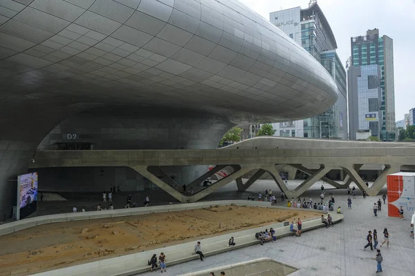 Seoul Südkorea Juni 2023 Ansichten Des Von Zaha Hadid Und — Stockfoto