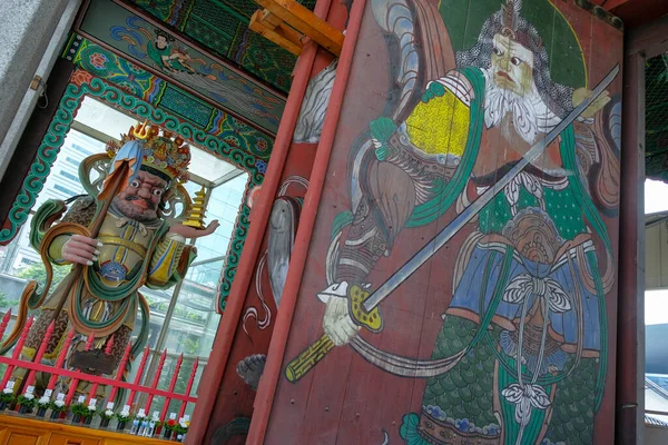 Сеул Южная Корея Июня 2023 Храм Бонгунса Буддийский Храм Сеуле — стоковое фото