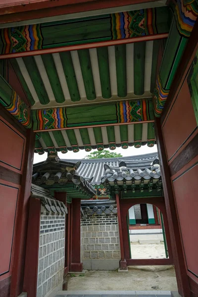 Seúl Corea Del Sur Junio 2023 Detalle Del Palacio Changdeokgung —  Fotos de Stock