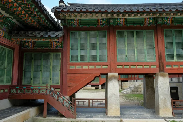 Seoul Sydkorea Juni 2023 Detalj Changdeokgung Palace Seoul Sydkorea — Stockfoto