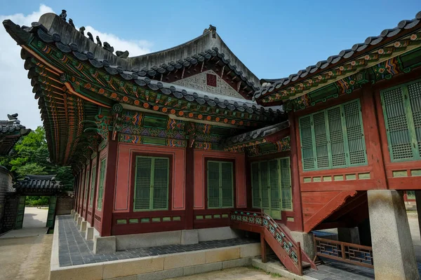 Seúl Corea Del Sur Junio 2023 Detalle Del Palacio Changdeokgung — Foto de Stock