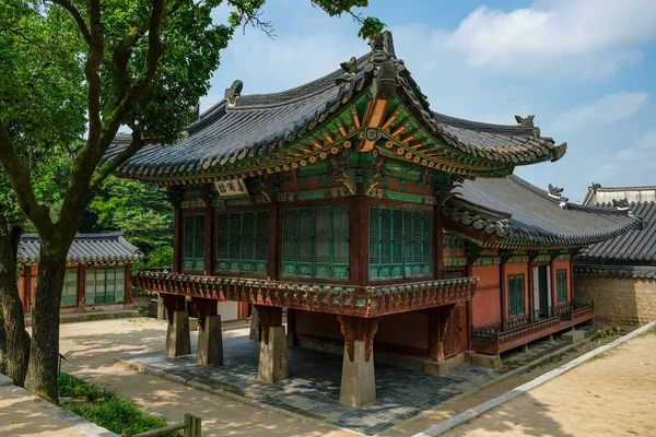 Seoul Südkorea Juni 2023 Detail Des Changdeokgung Palastes Seoul Südkorea — Stockfoto