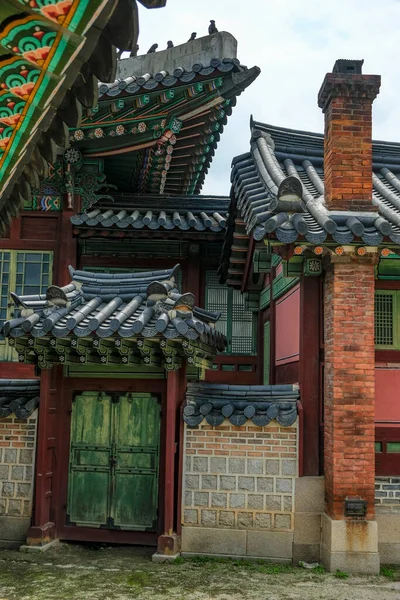 Сеул Южная Корея Июня 2023 Года Деталь Дворца Чандэокгун Сеуле — стоковое фото