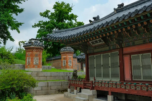 Szöul Dél Korea 2023 Június Gyeongbokgung Palota Részletei Szöulban Dél — Stock Fotó