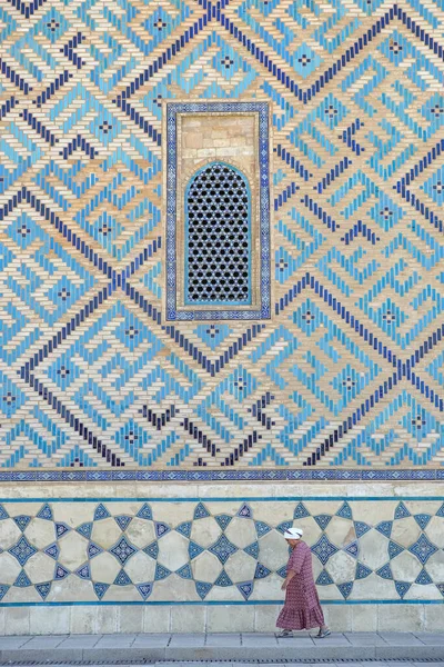 Turkestan Kazakstan Augusti 2023 Khoja Ahmed Yasawis Mausoleum Staden Turkestan — Stockfoto