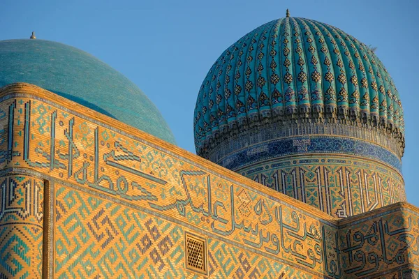 Туркестан Казахстан Серпня 2023 Року Мавзолей Ходжа Ахмеда Ясаві Місті — стокове фото