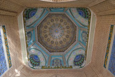Andijan, Özbekistan - 12 Ekim 2023: Andijan, Özbekistan 'daki Devonaboy Camii Görüntüleri.