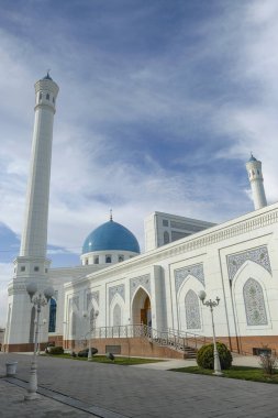 Taşkent, Özbekistan - 23 Aralık 2023: Özbekistan 'daki Küçük Taşkent Camii' nin Görüntüleri.