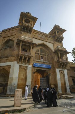 Ajmer, Hindistan - 3 Ocak 2024: Ajmer Fort Hükümet Müzesi Ajmer, Hindistan.
