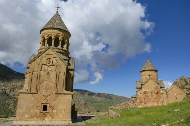 Areni, Ermenistan - 9 Mayıs 2024: Areni, Ermenistan 'daki Noravank Manastırı.