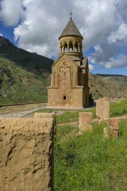 Areni, Ermenistan - 9 Mayıs 2024: Areni, Ermenistan 'daki Noravank Manastırı.