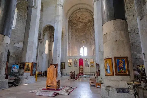 stock image Kutaisi, Georgia - July 5, 2024: Bagrati Cathedral is an 11th-century cathedral of the Georgian Orthodox church in Kutaisi, Georgia.